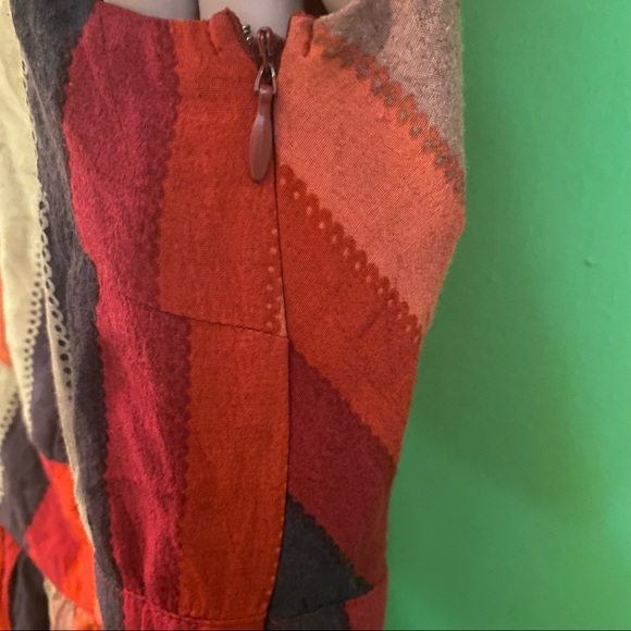 Anthropologie striped sundress ribbon tie back - Picture 6 of 9